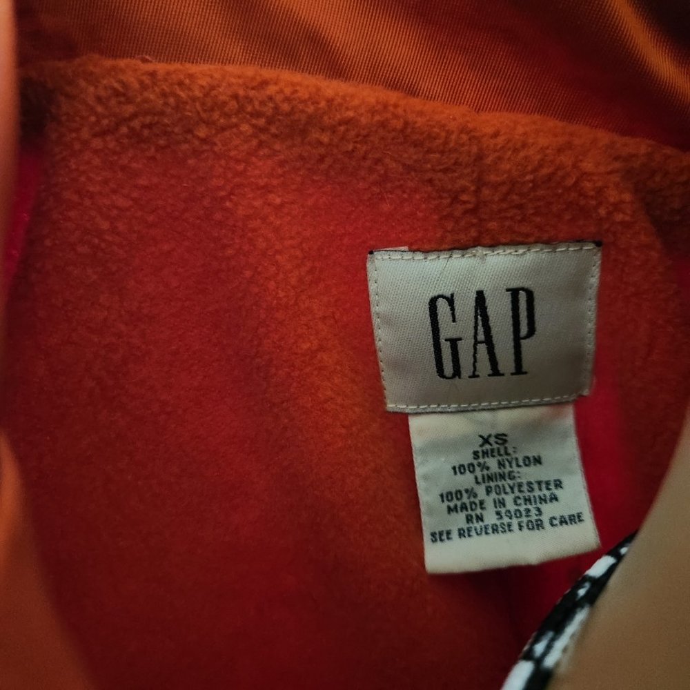 Vintage Gap Snap Button Lined Jacket - image 3